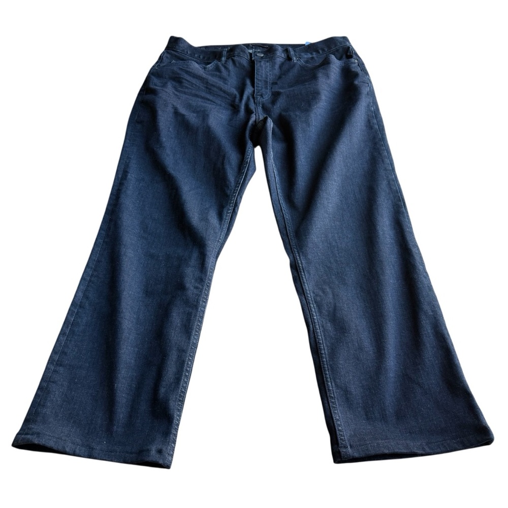 Banana Republic Men’s 36x30 Dark Blue Denim Wide Leg Jeans Casual Normcore